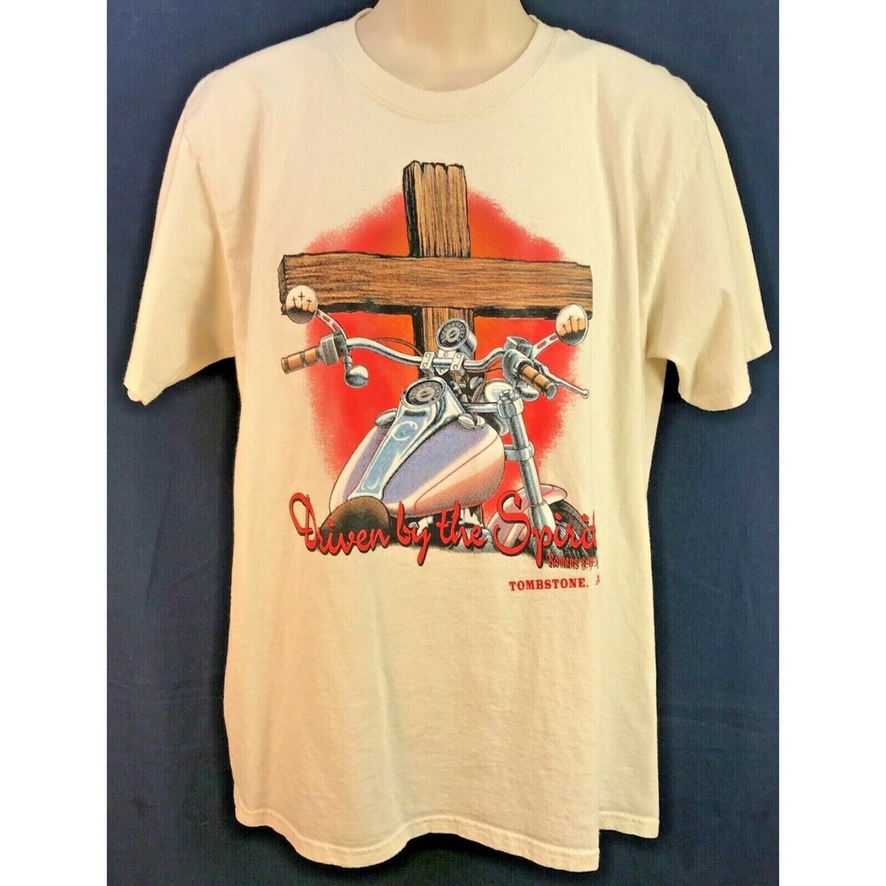 Tombstone Arizona Driven By Spirit T-Shirt Large Romans 8:9-10